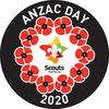 2020 Anzac Day Scout Swap Badge  (RRP $2.50)